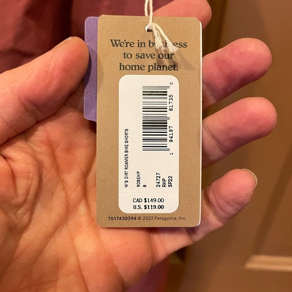 Patagonia new bermuda shorts with tags (dirt roamer shorts) - Picture 2 of 7